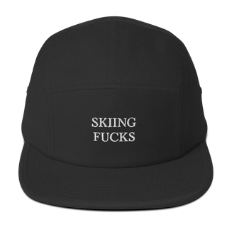 Skiing Fucks Embroidered Hat