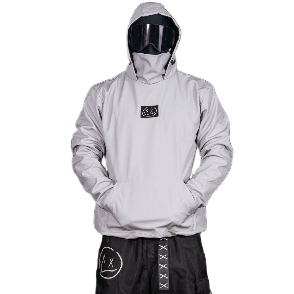 Slacker Snow Jacket: Grey – Numbskull