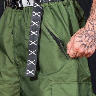 Slacker Baggy Snow Pant 2.0: Olive