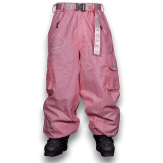 Slacker Baggy Snow Pant 2.0: Pink