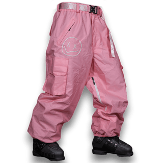 Slacker Baggy Snow Pant 2.0: Pink