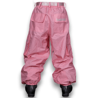 Slacker Baggy Snow Pant 2.0: Pink
