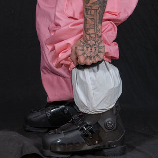 Slacker Baggy Snow Pant 2.0: Pink