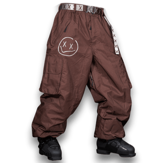 Slacker Baggy Snow Pant 2.0: Brown