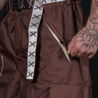Slacker Baggy Snow Pant 2.0: Brown