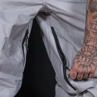Slacker Baggy Snow Pant 2.0: Grey