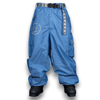 Slacker Baggy Snow Pant 2.0: Blue