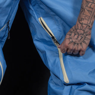 Slacker Baggy Snow Pant 2.0: Blue