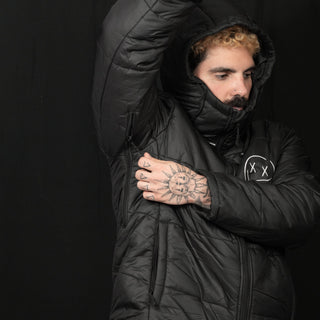 Slacker Puffy Jacket - Black