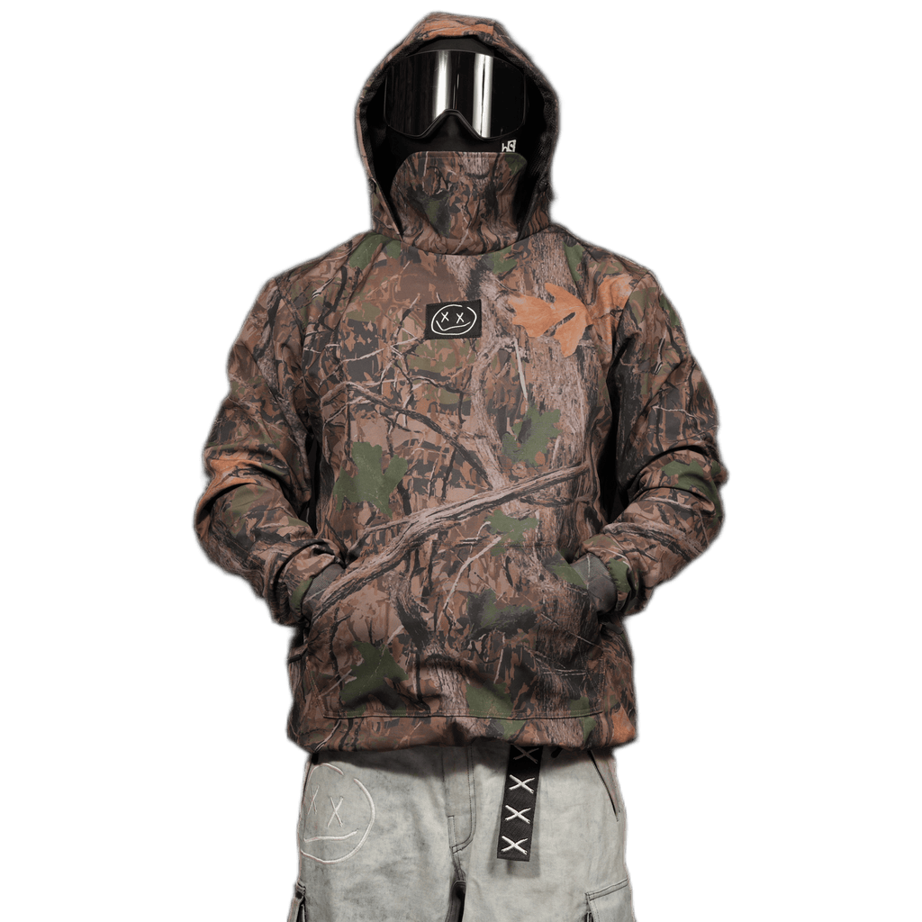 Slacker Snow Jacket: Tree Camo – Numbskull