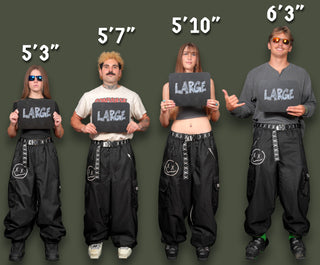 Slacker Baggy Snow Pant 2.0: Purple Dot