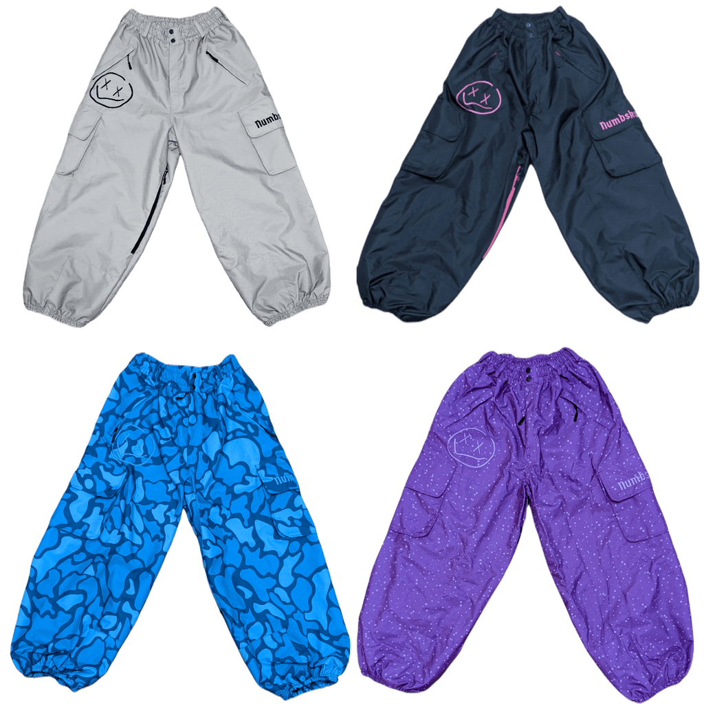Slacker Baggy Snow Pant: Spring Drop – Numbskull