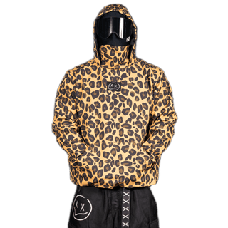 Slacker Snow Jacket: Yellow Cheetah