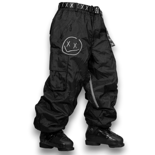 Slacker Baggy Snow Pant 2.0: Black