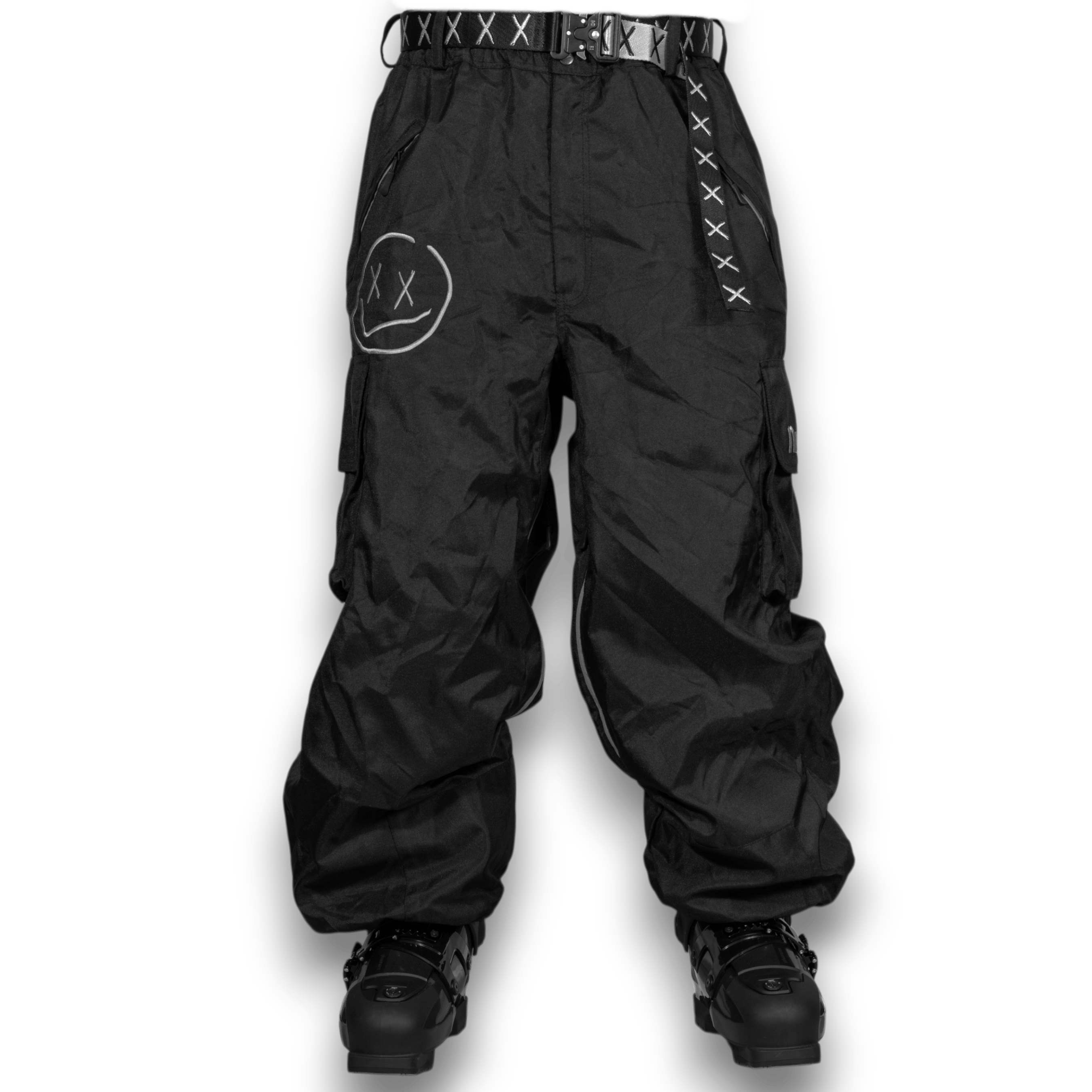 Slacker Baggy Snow Pant 2.0: Black – Numbskull Slacker Baggy Snow Pant 2.0: Black – Numbskull