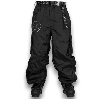 Slacker Baggy Snow Pant 2.0: Black