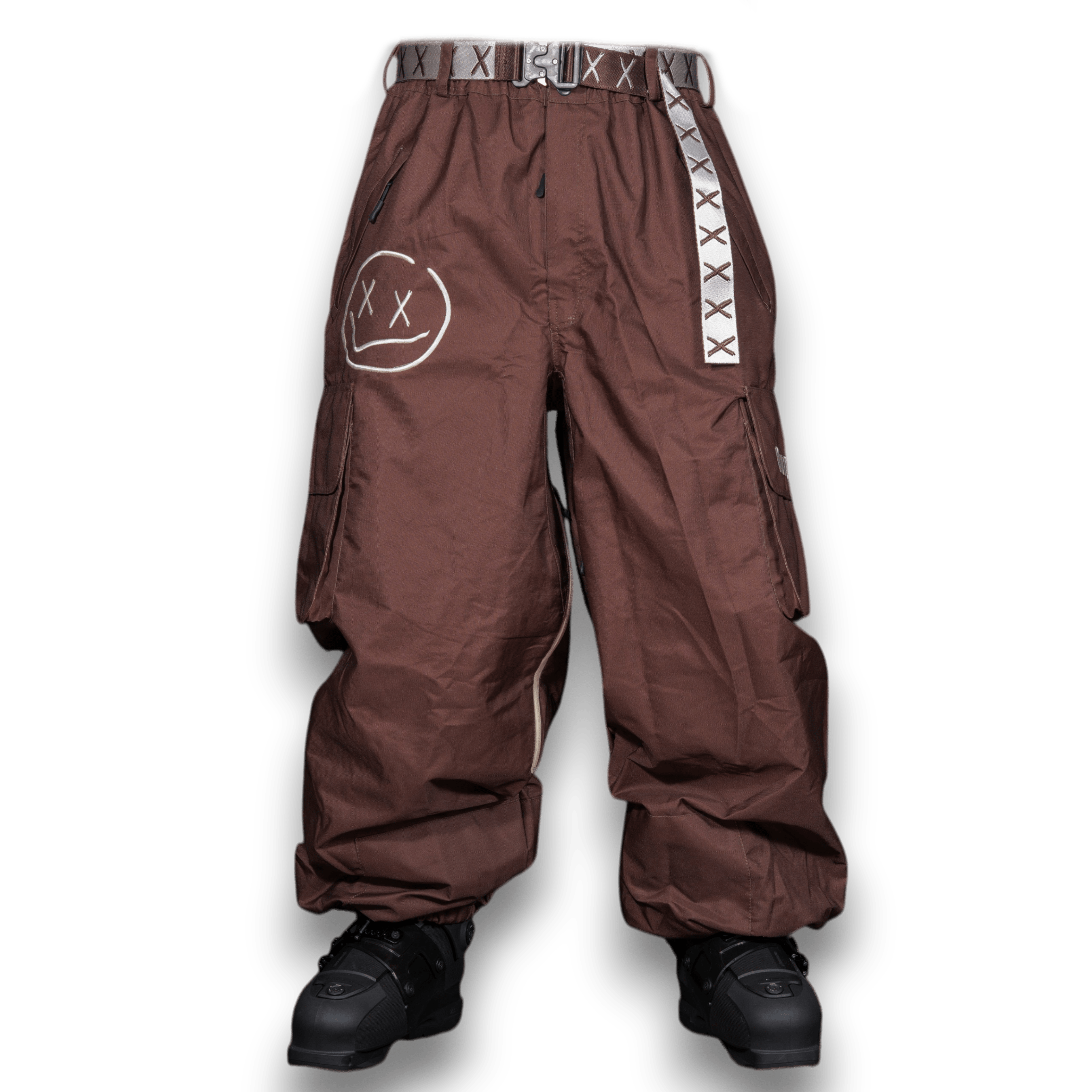 Slacker Baggy Snow Pant 2.0: Brown – Numbskull Slacker Baggy Snow Pant 2.0: Brown – Numbskull