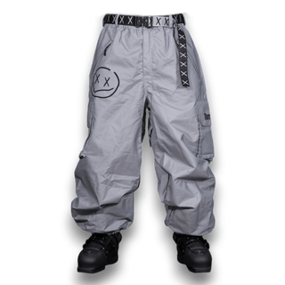Slacker Baggy Snow Pant 2.0: Grey