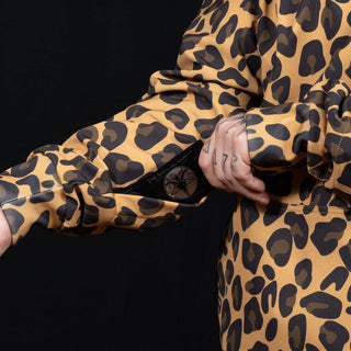 Slacker Snow Jacket: Yellow Cheetah