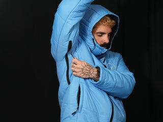 Slacker Puffy Jacket - Sky