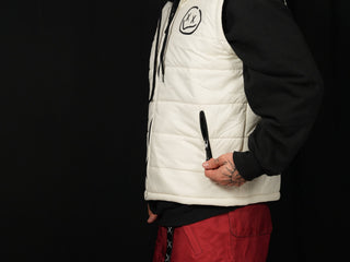 Slacker Puffy Vest - Cream