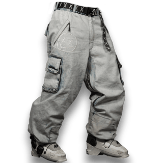 Slacker Baggy Snow Pant 2.0: Denim