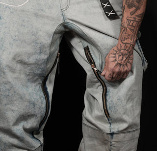 Slacker Baggy Snow Pant 2.0: Denim