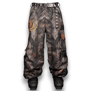 Slacker Baggy Snow Pant 2.0: Tree Camo