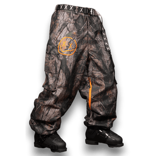 Slacker Baggy Snow Pant 2.0: Tree Camo