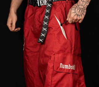 Slacker Baggy Snow Pant 2.0: Brick