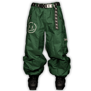 Slacker Baggy Snow Pant 2.0: Evergreen