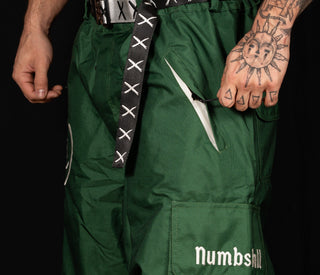 Slacker Baggy Snow Pant 2.0: Evergreen