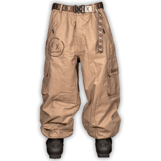 Slacker Baggy Snow Pant 2.0: Khaki
