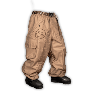 Slacker Baggy Snow Pant 2.0: Khaki