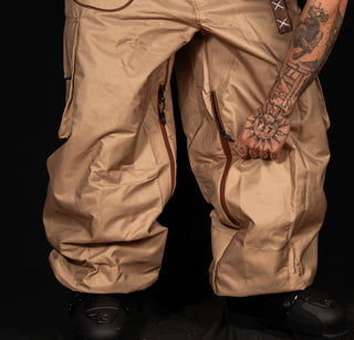 Slacker Baggy Snow Pant 2.0: Khaki