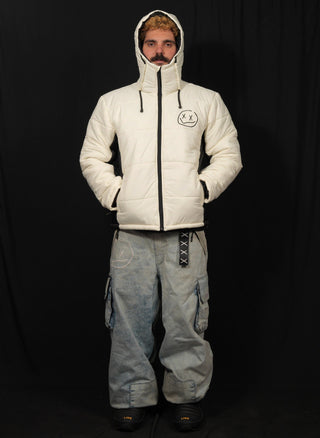 Slacker Puffy Jacket - Cream