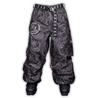 Slacker Baggy Snow Pant 2.0: Paisley