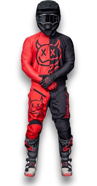 Menace Moto Pant 2.0: Red Devil
