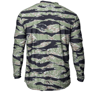 Menace Moto/MTB Jersey 2.0: Green Tiger