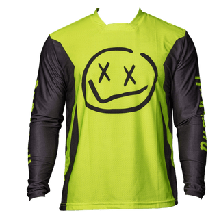 Menace Moto/MTB Jersey 2.0: Neon Yellow