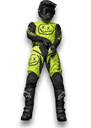Menace Moto Pant 2.0: Neon Yellow