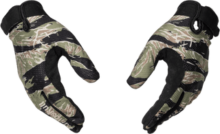 Menace Moto/MTB Gloves 2.0: Green Tiger