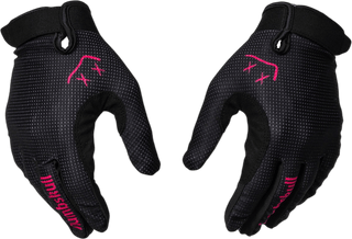 Menace Moto/MTB Gloves 2.0: Black/Pink