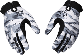 Menace Moto/MTB Gloves 2.0: White Tiger