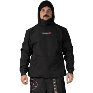 Slacker Snow Jacket: Black/Pink