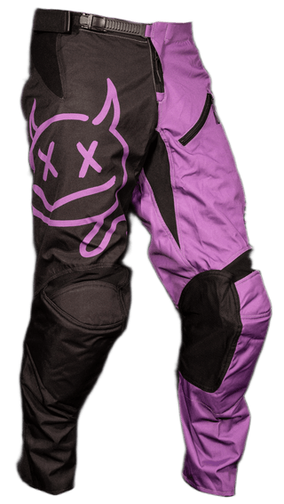 Menace Moto Pant: Purple Devil