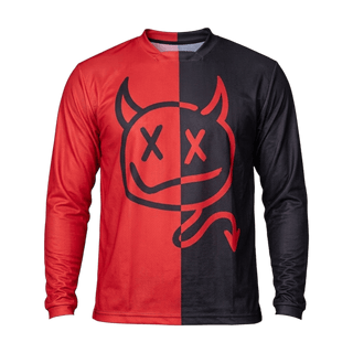 Menace Moto/MTB Jersey 2.0: Red Devil