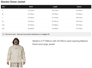 Slacker Snow Jacket: Black