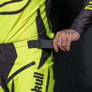 Menace Moto Pant 2.0: Neon Yellow - Numbskull