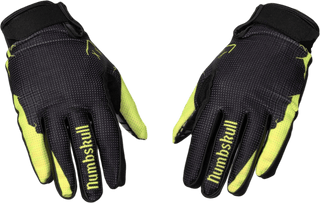 Menace Moto/MTB Gloves 2.0: Neon Yellow - Numbskull